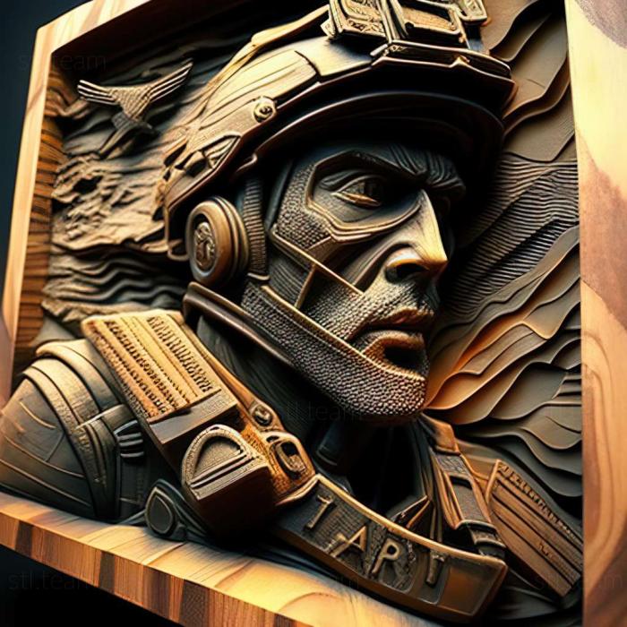 3D model Call of Duty Black Ops  FirStrike game (STL)